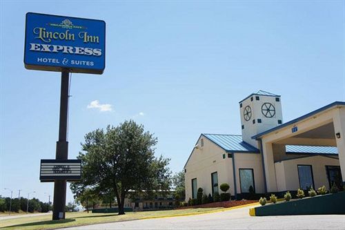 Lincoln Inn Express Hotel And Suites Oklahoma City Exterior foto